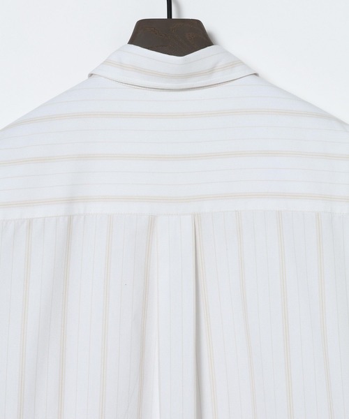 eL(エル)の「【eL】Stripe Basic Shirt/1074441(シャツ/ブラウス・レディース・ホワイト系その他/ブルー系その他・FREE)」の9枚目の写真