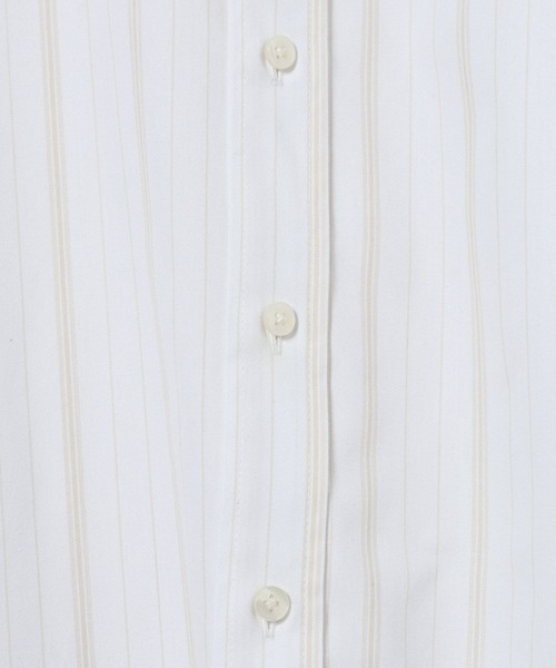 eL(エル)の「【eL】Stripe Basic Shirt/1074441(シャツ/ブラウス・レディース・ホワイト系その他/ブルー系その他・FREE)」の10枚目の写真