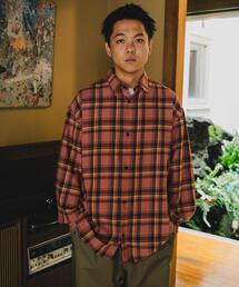 Wide Dad DAD HEAVY CHECK SHIRT