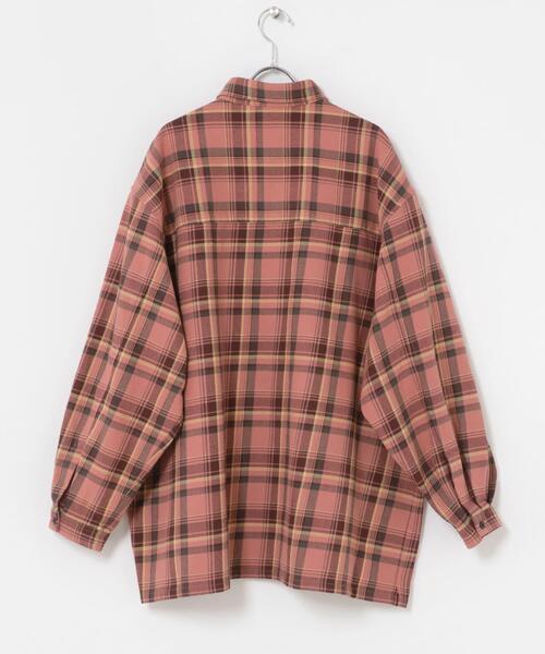 Wide Dad（ワイドダッド）の「Wide Dad　DAD HEAVY CHECK SHIRT（シャツ/ブラウス・メンズ・ピンク・1）」の22枚目の写真