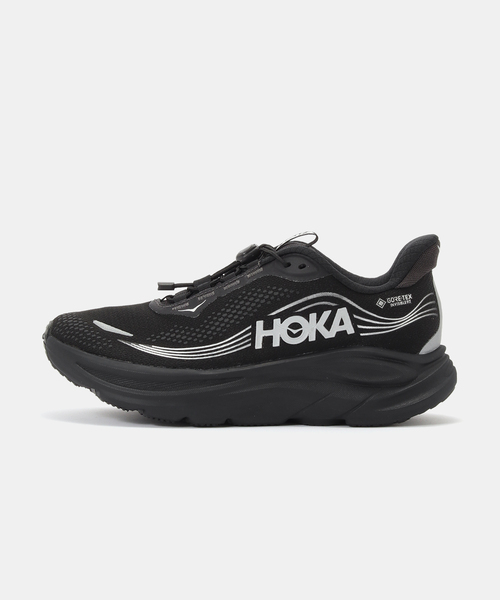 HOKA(ホカ)の「HOKA W CLIFTON 11 GTX 1176575-BBLC(スニーカー・レディース・ブラック・25cm/24.5cm/24cm/23.5cm/23cm)」の1枚目の写真