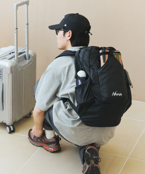 NANGA（ナンガ）の「NANGA/ナンガ ECOPAK UR BACKPACK バックパック（バックパック/リュック・メンズ・オリーブ/ブラック・ONE SIZE）」の8枚目の写真