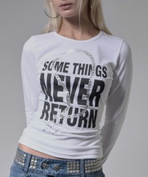 A'GEM/9 × .kom 『FANCY CLUB/ファンシークラブ』 KNUCKLE CHAIN LONG SLEEVE/ナックルチェーンロングスリーブカットソー