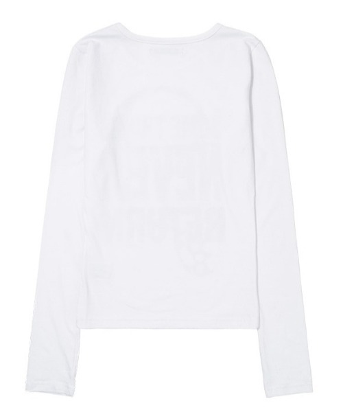 FANCY CLUB(ファンシークラブ)の「A'GEM/9 × .kom 『FANCY CLUB/ファンシークラブ』 KNUCKLE CHAIN LONG SLEEVE/ナックルチェーンロングスリーブカットソー(Tシャツ/カットソー・レディース・ホワイト/ブラック・FREE)」の20枚目の写真