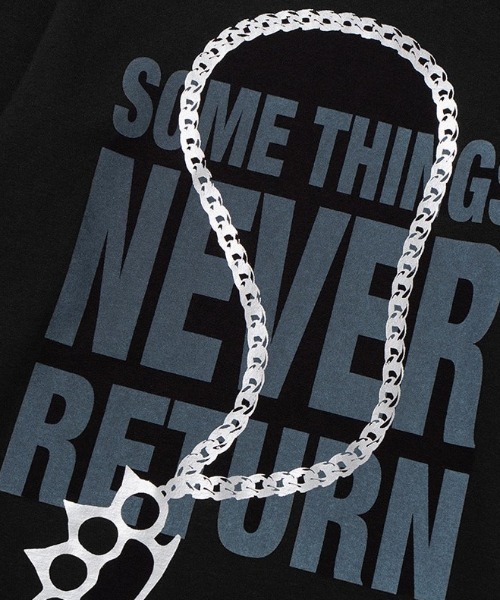 FANCY CLUB(ファンシークラブ)の「A'GEM/9 × .kom 『FANCY CLUB/ファンシークラブ』 KNUCKLE CHAIN LONG SLEEVE/ナックルチェーンロングスリーブカットソー(Tシャツ/カットソー・レディース・ホワイト/ブラック・FREE)」の16枚目の写真