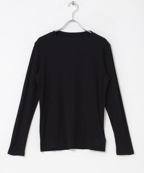 かぐれ(カグレ)の「シアークルーカットソー(Tシャツ/カットソー・レディース・ブラック/オフホワイト/グレー系その他・FREE)」の3枚目の写真