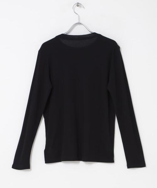 かぐれ(カグレ)の「シアークルーカットソー(Tシャツ/カットソー・レディース・ブラック/オフホワイト/グレー系その他・FREE)」の11枚目の写真