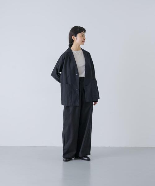 かぐれ(カグレ)の「シアークルーカットソー(Tシャツ/カットソー・レディース・ブラック/オフホワイト/グレー系その他・FREE)」の15枚目の写真