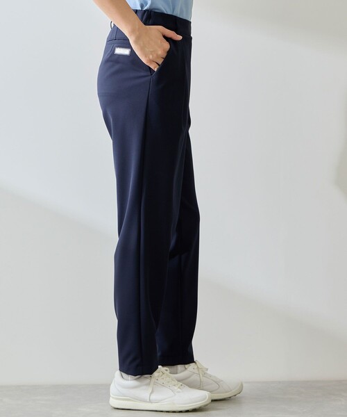 JUN&ROPE'(ジュンアンドロペ)の「360度ストレッチアシンメトリータックパンツ/UV・吸水速乾(その他パンツ・レディース・ホワイト/ブラック/グリーン・S/L/XL)」の13枚目の写真