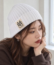 ATHLETA（アスレタ）の「【クールマックス素材】《athleta BomBR》 - ニットワッチ - 折り返しロゴがアクセントのリブニット帽（ニットキャップ/ビーニー）」