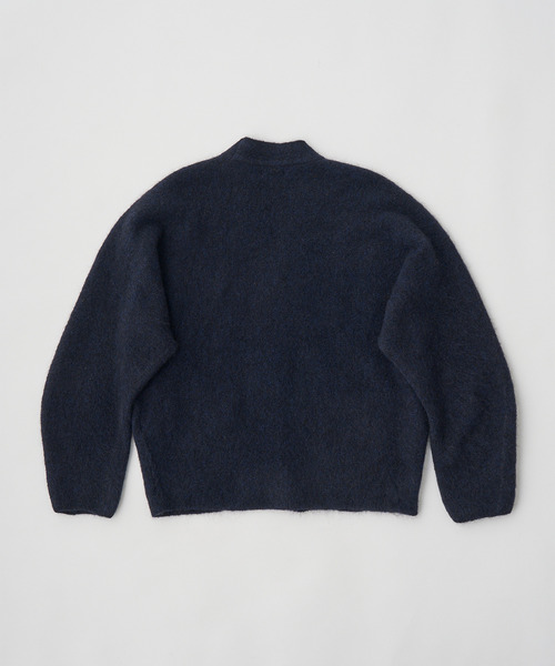 UNFIL(アンフィル)の「UNFIL アンフィル / stretch superkid mohair v-neck cardigan ストレッチスーパーキッドモヘアVネックカーディガン / WXFL-UW132(カーディガン/ボレロ・レディース・ピンク系その他/グレイッシュベージュ・1)」の8枚目の写真