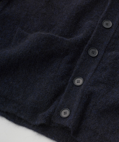 UNFIL(アンフィル)の「UNFIL アンフィル / stretch superkid mohair v-neck cardigan ストレッチスーパーキッドモヘアVネックカーディガン / WXFL-UW132(カーディガン/ボレロ・レディース・ピンク系その他/グレイッシュベージュ・1)」の10枚目の写真