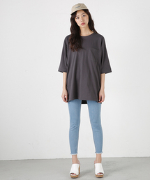 MOUSSY | iSKO HW EMOTION fringe SKINNY2(デニムパンツ)