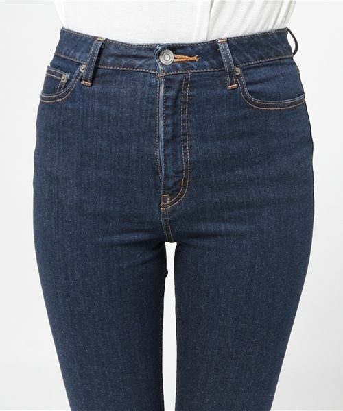 MOUSSY（マウジー）の「iSKO HW EMOTION fringe SKINNY2（デニムパンツ・レディース・ブルー/ライトブルー・27inch/26inch/23inch/24inch/25inch）」の6枚目の写真