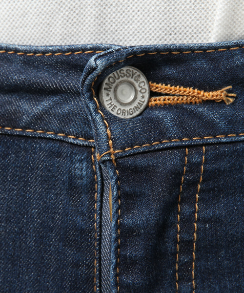 MOUSSY（マウジー）の「iSKO HW EMOTION fringe SKINNY2（デニムパンツ・レディース・ブルー/ライトブルー・27inch/26inch/23inch/24inch/25inch）」の11枚目の写真