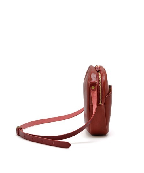 CLEDRAN(クレドラン)の「【本革】CL2496 ESCA SHOULDER(ショルダーバッグ・レディース・キャメル/レッド/ブラック/グリーン・FREE)」の12枚目の写真