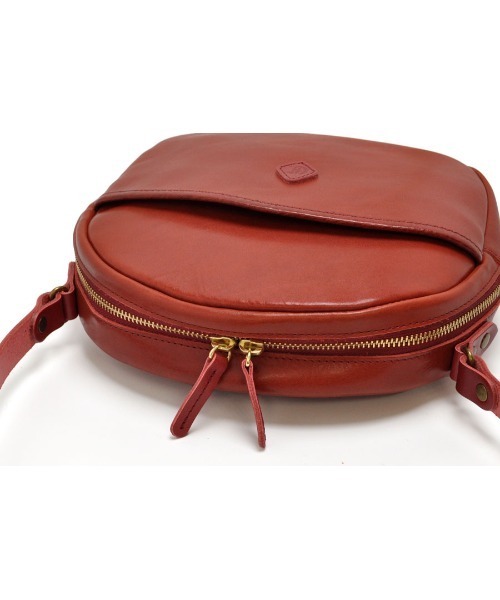 CLEDRAN(クレドラン)の「【本革】CL2496 ESCA SHOULDER(ショルダーバッグ・レディース・キャメル/レッド/ブラック/グリーン・FREE)」の7枚目の写真
