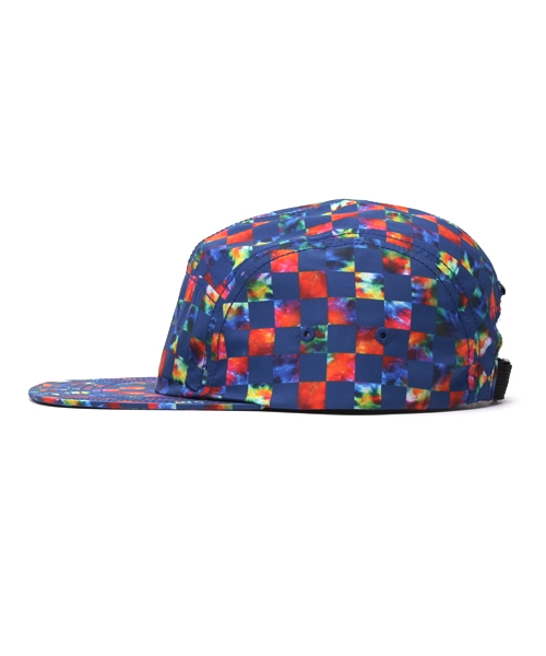 XLARGE（エクストララージ）の「TIE DYE CAMP CAP（キャップ・メンズ・ネイビー/ホワイト・ONE SIZE）」の4枚目の写真