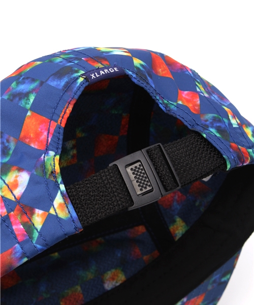 XLARGE（エクストララージ）の「TIE DYE CAMP CAP（キャップ・メンズ・ネイビー/ホワイト・ONE SIZE）」の9枚目の写真