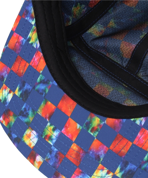 XLARGE（エクストララージ）の「TIE DYE CAMP CAP（キャップ・メンズ・ネイビー/ホワイト・ONE SIZE）」の3枚目の写真
