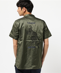 FACTOTUM | バイオウォッシュサテンミリタリーシャツ　　　　　　　FACTOTUM/ファクトタム(シャツ/ブラウス)