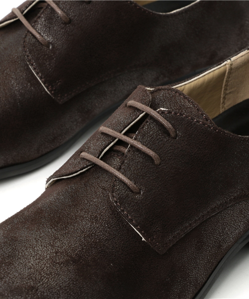 JACKROSE（ジャックローズ）の「ツブシPUプレーンシューズ（ドレスシューズ・メンズ・ブラック/ブラウン/ダークブラウン・L/M）」の8枚目の写真