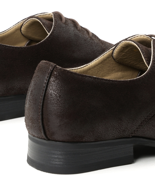 JACKROSE（ジャックローズ）の「ツブシPUプレーンシューズ（ドレスシューズ・メンズ・ブラック/ブラウン/ダークブラウン・L/M）」の10枚目の写真