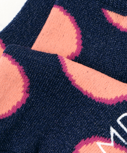 MR（まる）の「[13-24]ドットソックス（ソックス/靴下・キッズ・レッド/オフホワイト/ブルー・L/S/SS/M）」の6枚目の写真