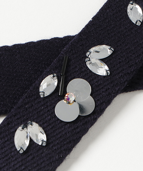 SWAP MEET MARKET（スワップミートマーケット）の「ビジューＧＩベルト（ベルト・キッズ・ネイビー/カーキ・SMALL）」の4枚目の写真