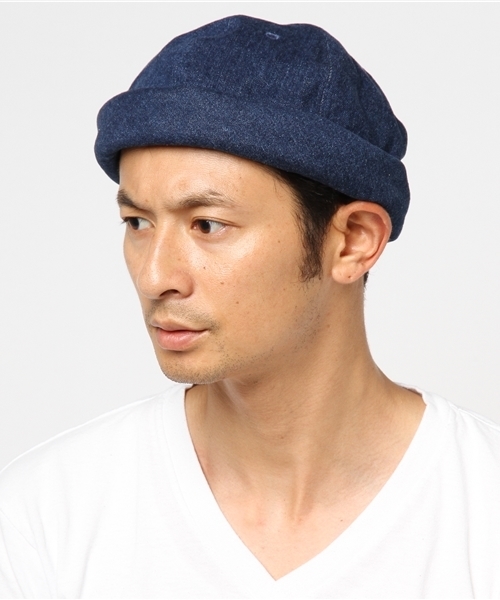 WEGO（ウィゴー）の「WEGO/ロールキャップ（キャップ・メンズ・キャメル/ダークインディゴブルー/ブラック・FREE）」の12枚目の写真