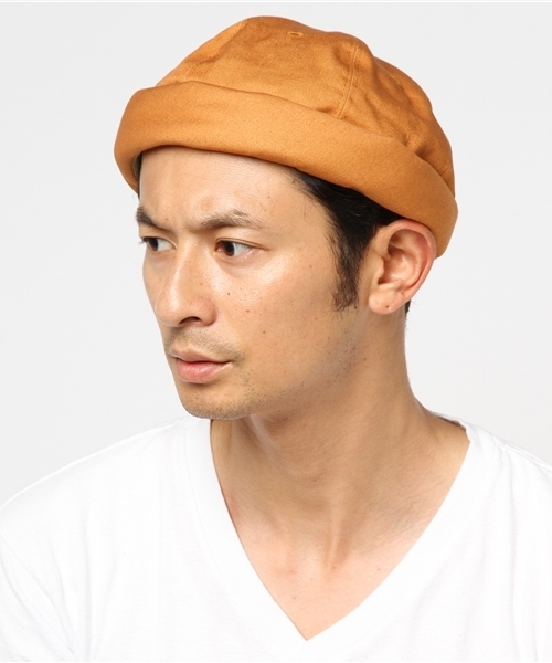 WEGO（ウィゴー）の「WEGO/ロールキャップ（キャップ・メンズ・キャメル/ダークインディゴブルー/ブラック・FREE）」の13枚目の写真