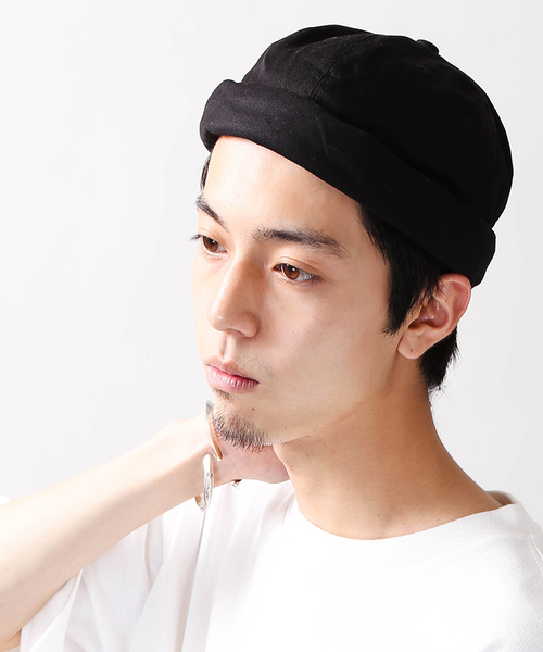 WEGO（ウィゴー）の「WEGO/ロールキャップ（キャップ・メンズ・キャメル/ダークインディゴブルー/ブラック・FREE）」の10枚目の写真