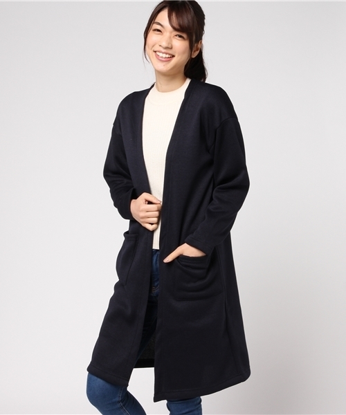 VENCEEXCHANGE（ヴァンスエクスチェンジ）の「ニットフリーストッパー                    （カーディガン/ボレロ・レディース・ライトブラウン/グレー/ネイビー/その他31・MEDIUM）」の15枚目の写真