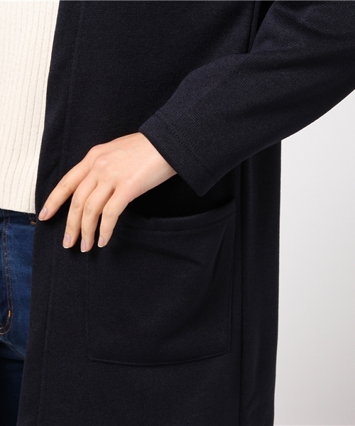 VENCEEXCHANGE（ヴァンスエクスチェンジ）の「ニットフリーストッパー                    （カーディガン/ボレロ・レディース・ライトブラウン/グレー/ネイビー/その他31・MEDIUM）」の12枚目の写真