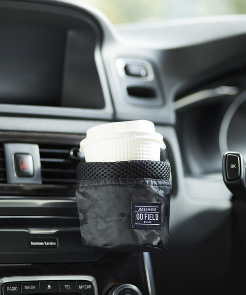 JKM（ジェイケイエム）の「JACK & MARIE　ドリンクポケット（アウトドアグッズ・レディース・ネイビー/カーキ/ブラック・ONE SIZE）」の2枚目の写真