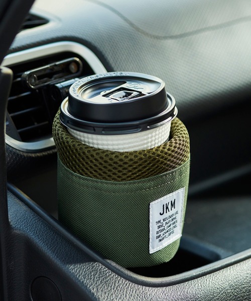 JKM（ジェイケイエム）の「JACK & MARIE　ドリンクポケット（アウトドアグッズ・レディース・ネイビー/カーキ/ブラック・ONE SIZE）」の4枚目の写真