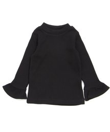 apres les cours | 袖フレアリブTシャツ(機能性)(Tシャツ/カットソー)