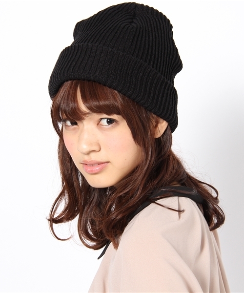 mystic（ミスティック）の「ニットキャップ（ニットキャップ/ビーニー・レディース・ブラック/グレー/チャコールグレー/アイボリー・ﾌﾘ-）」の7枚目の写真