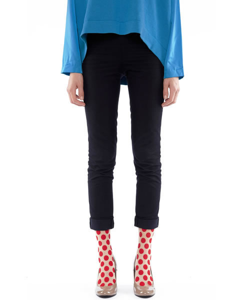 proef(プロエフ)の「【proef】Circle Socks(ソックス/靴下・レディース・ターコイズブルー/ホワイト/ブラック/レッド・FREE)」の4枚目の写真