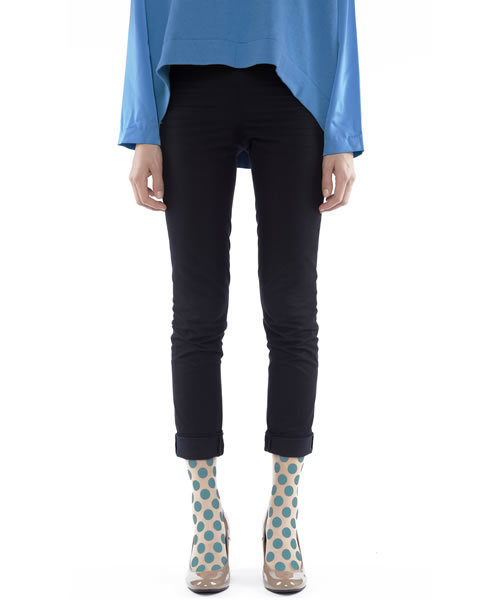 proef(プロエフ)の「【proef】Circle Socks(ソックス/靴下・レディース・ターコイズブルー/ホワイト/ブラック/レッド・FREE)」の3枚目の写真