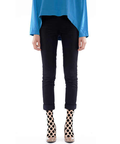 proef(プロエフ)の「【proef】Circle Socks(ソックス/靴下・レディース・ターコイズブルー/ホワイト/ブラック/レッド・FREE)」の2枚目の写真