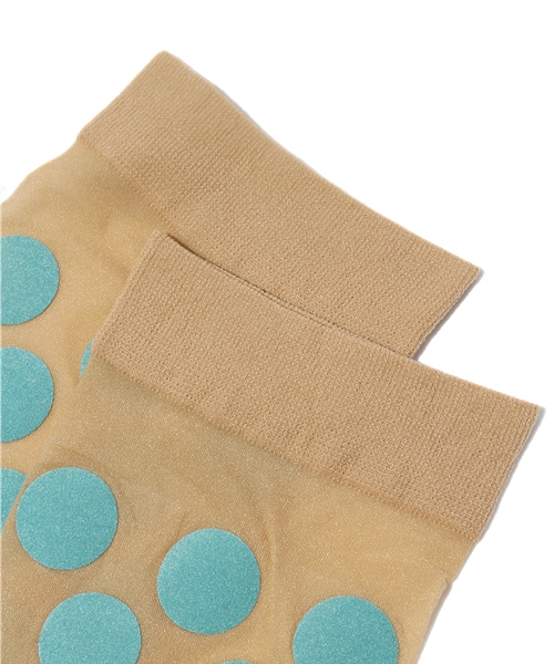 proef(プロエフ)の「【proef】Circle Socks(ソックス/靴下・レディース・ターコイズブルー/ホワイト/ブラック/レッド・FREE)」の10枚目の写真