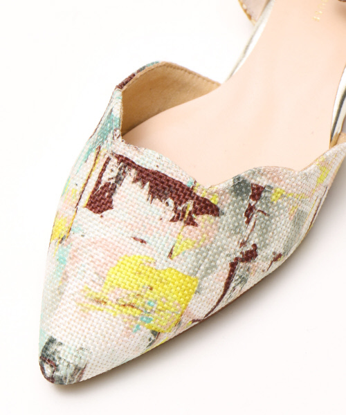 PICHE ABAHOUSE（ピシェ アバハウス）の「【WEB別注】フラワーカットセパレートパンプス（パンプス・レディース・レッド/ブラック/その他2/シルバー・38/36/35/39/37）」の15枚目の写真