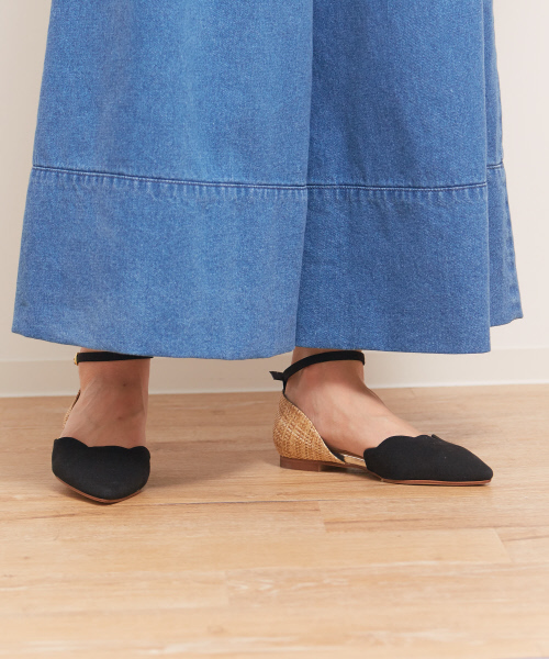 PICHE ABAHOUSE（ピシェ アバハウス）の「【WEB別注】フラワーカットセパレートパンプス（パンプス・レディース・レッド/ブラック/その他2/シルバー・38/36/35/39/37）」の16枚目の写真