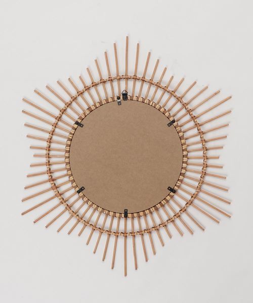 鏡 rotta rattan mirror etoile L rotta rattan mirror etoile L / ロッタラタンミラーエトワール L