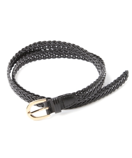 Andemiu（アンデミュウ）の「エコレザーメッシュベルト789090（ベルト・レディース・ホワイト/イエロー/ブラック/ブラウン・FREE）」の3枚目の写真