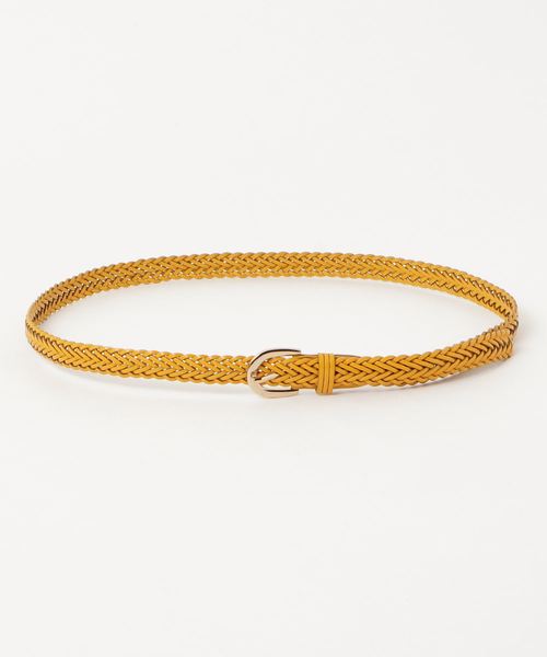 Andemiu（アンデミュウ）の「エコレザーメッシュベルト789090（ベルト・レディース・ホワイト/イエロー/ブラック/ブラウン・FREE）」の16枚目の写真