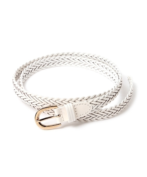 Andemiu（アンデミュウ）の「エコレザーメッシュベルト789090（ベルト・レディース・ホワイト/イエロー/ブラック/ブラウン・FREE）」の13枚目の写真