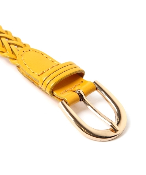 Andemiu（アンデミュウ）の「エコレザーメッシュベルト789090（ベルト・レディース・ホワイト/イエロー/ブラック/ブラウン・FREE）」の10枚目の写真