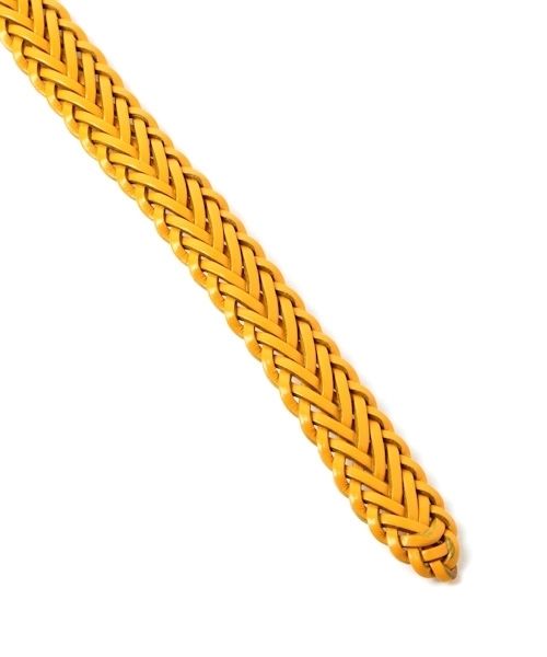 Andemiu（アンデミュウ）の「エコレザーメッシュベルト789090（ベルト・レディース・ホワイト/イエロー/ブラック/ブラウン・FREE）」の9枚目の写真